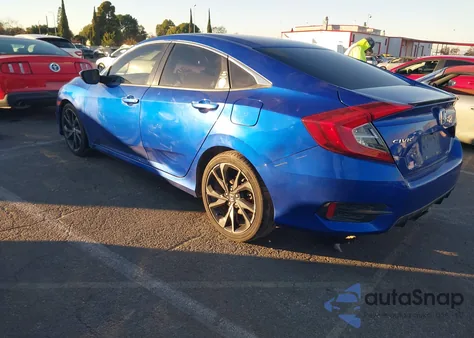2019 Honda Civic Sport from USA, damaged, VIN 19XFC2F89KE204879